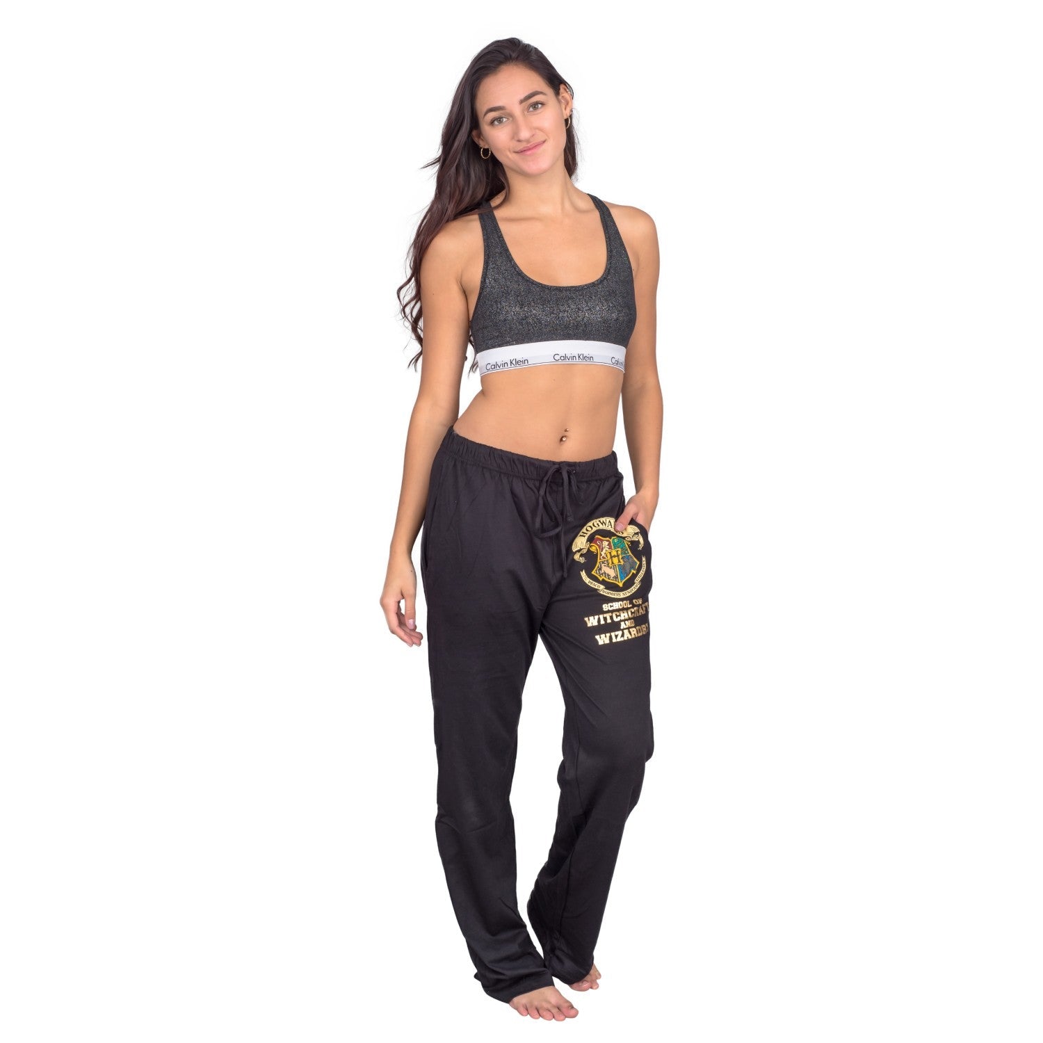 Harry Potter Hogwarts Crest Adult Unisex Lounge Pants - TVStoreOnline