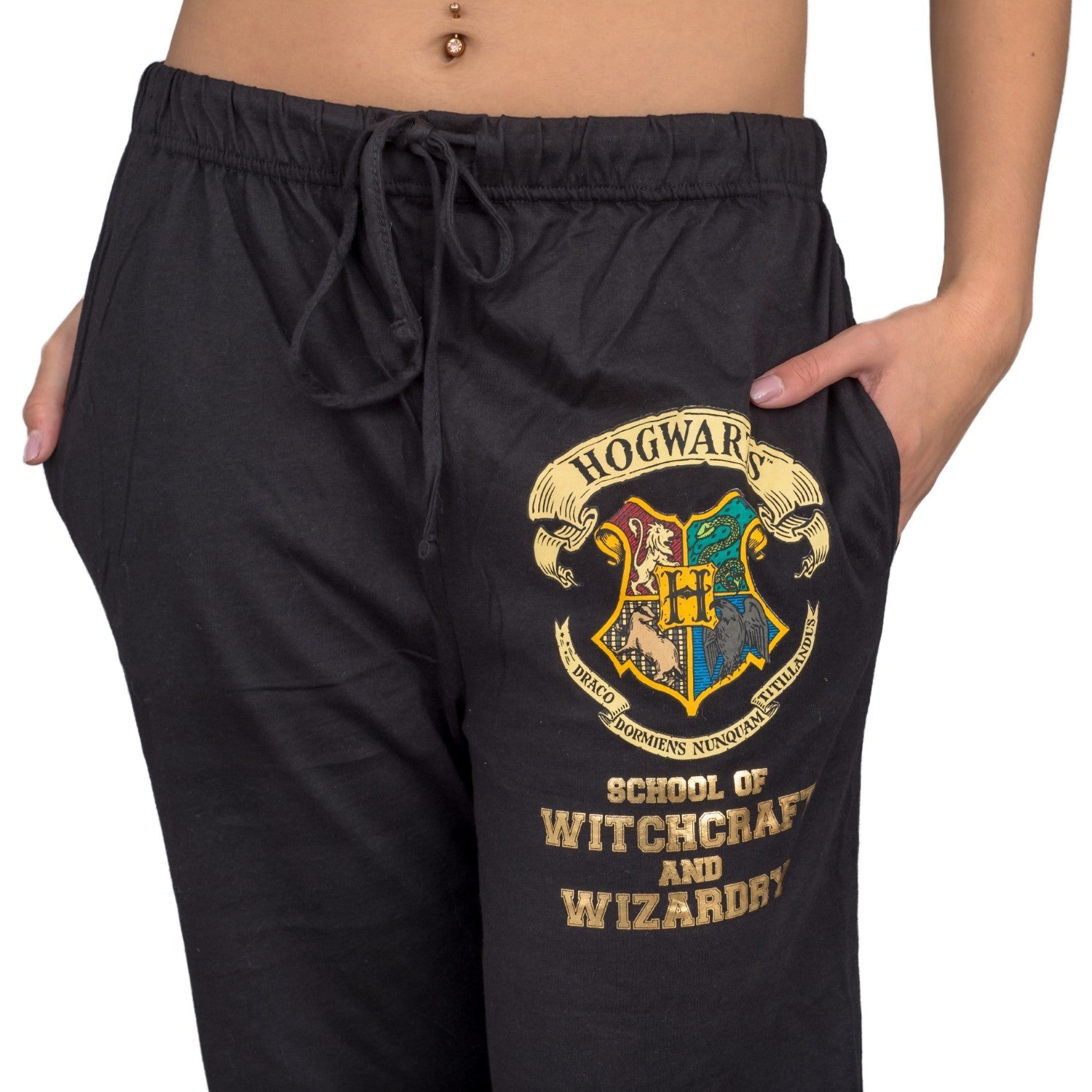 Harry Potter Hogwarts Crest Adult Unisex Lounge Pants - TVStoreOnline