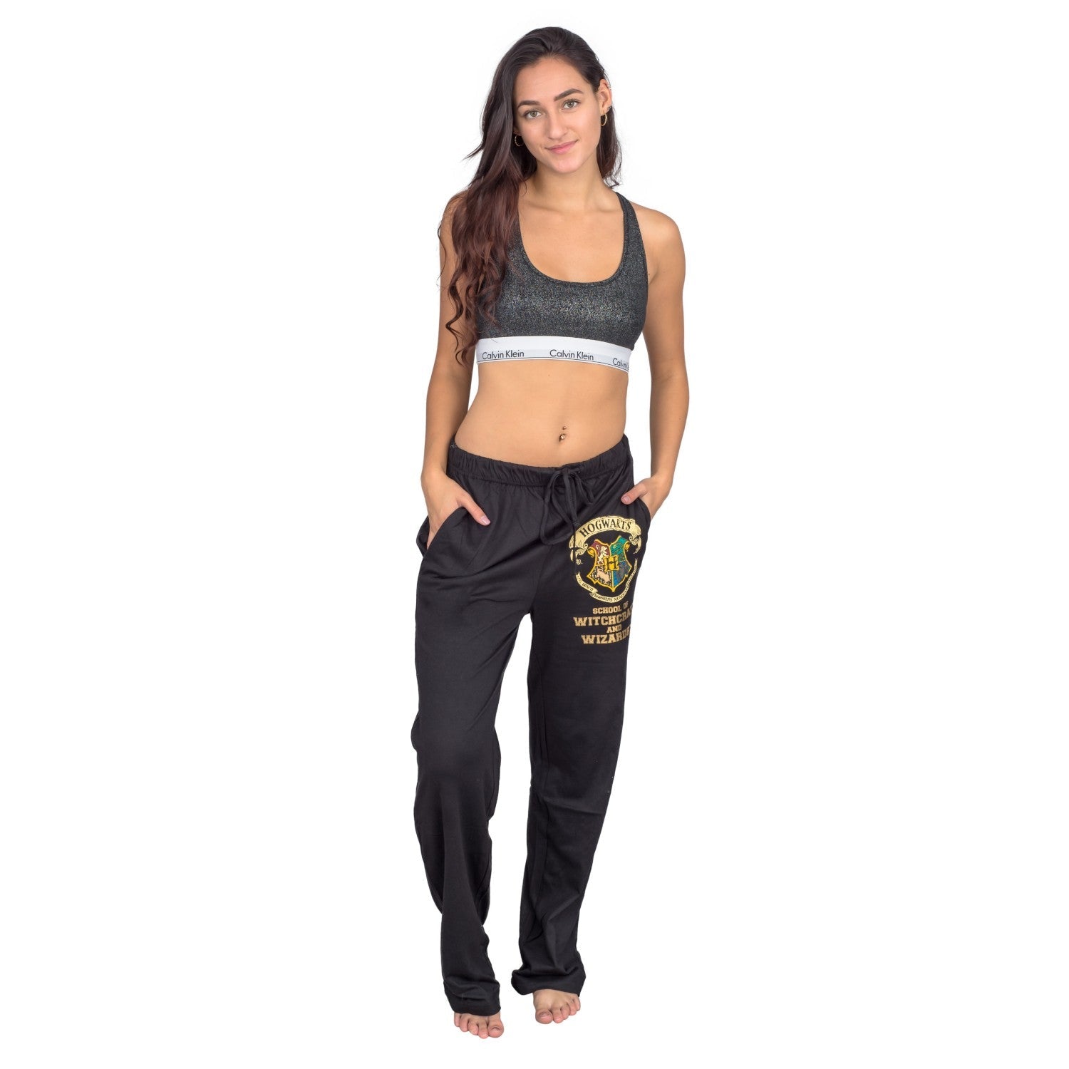 Harry Potter Hogwarts Crest Adult Unisex Lounge Pants - TVStoreOnline