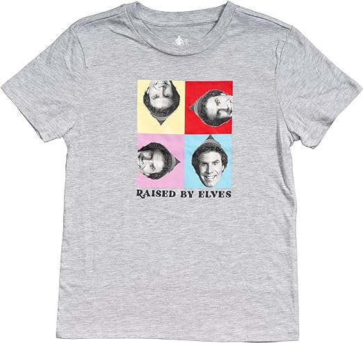 Heather Grey Squares Juniors T-Shirt Tee - TVStoreOnline