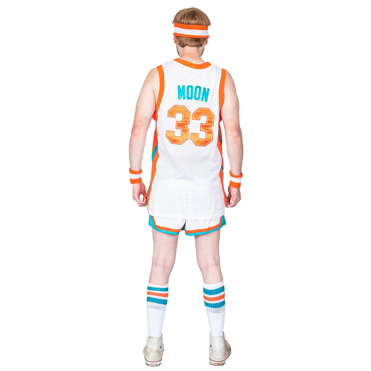 Jackie Moon Basketball Player Flint Tropics #33 Jersey and Shorts Halloween Costume Cosplay - TVStoreOnline