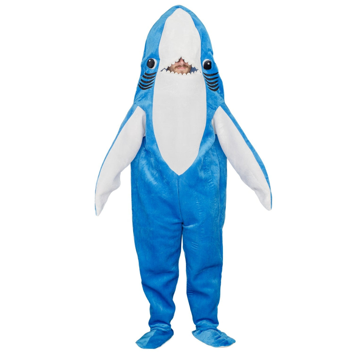 Katy Perry Left Shark Funny Unisex Halloween Cosplay Mascot Costume - TVStoreOnline