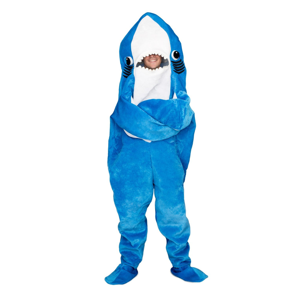 Katy Perry Left Shark Funny Unisex Halloween Cosplay Mascot Costume - TVStoreOnline