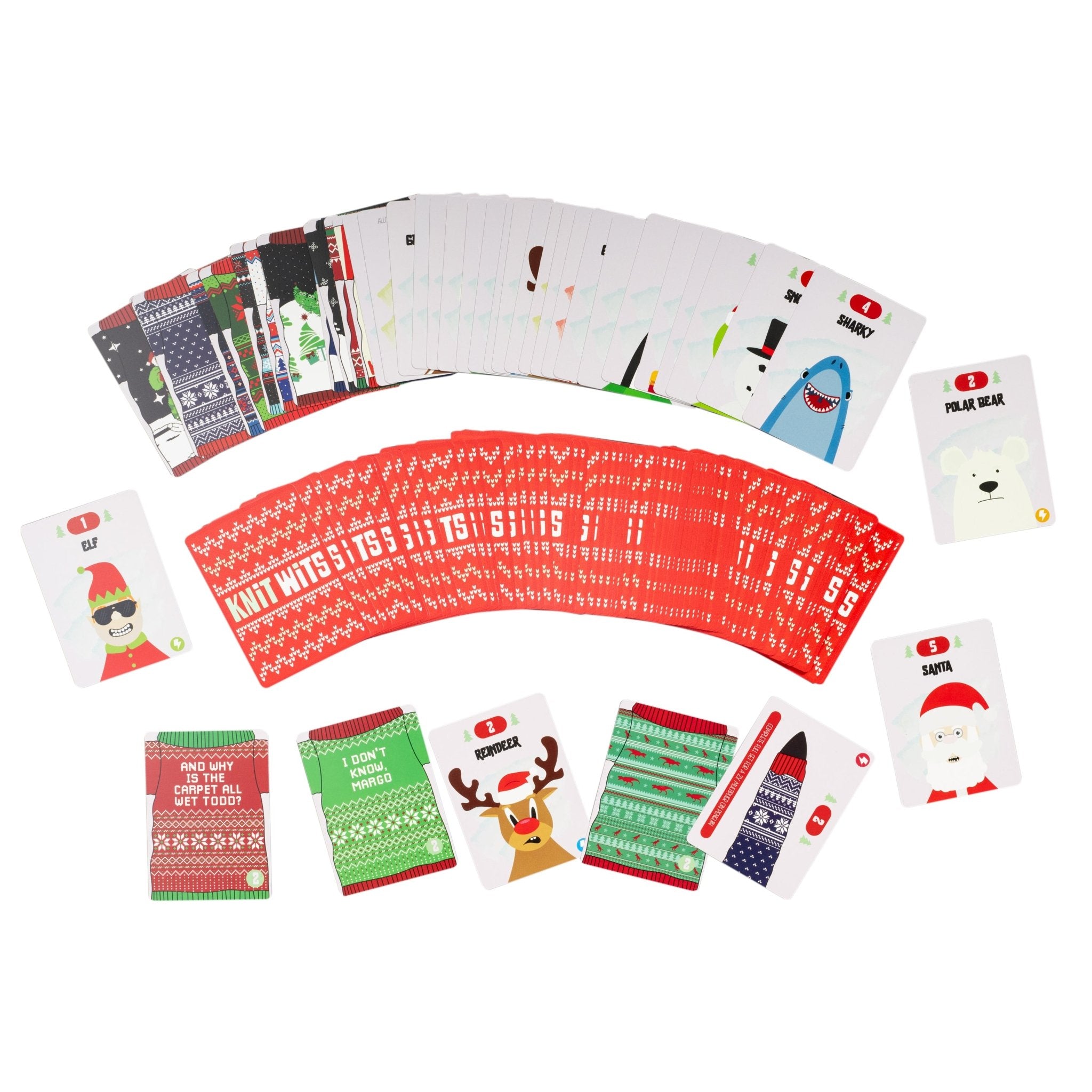 Knit Wits: The Card Game (Ultimate Christmas Party Game) - TVStoreOnline
