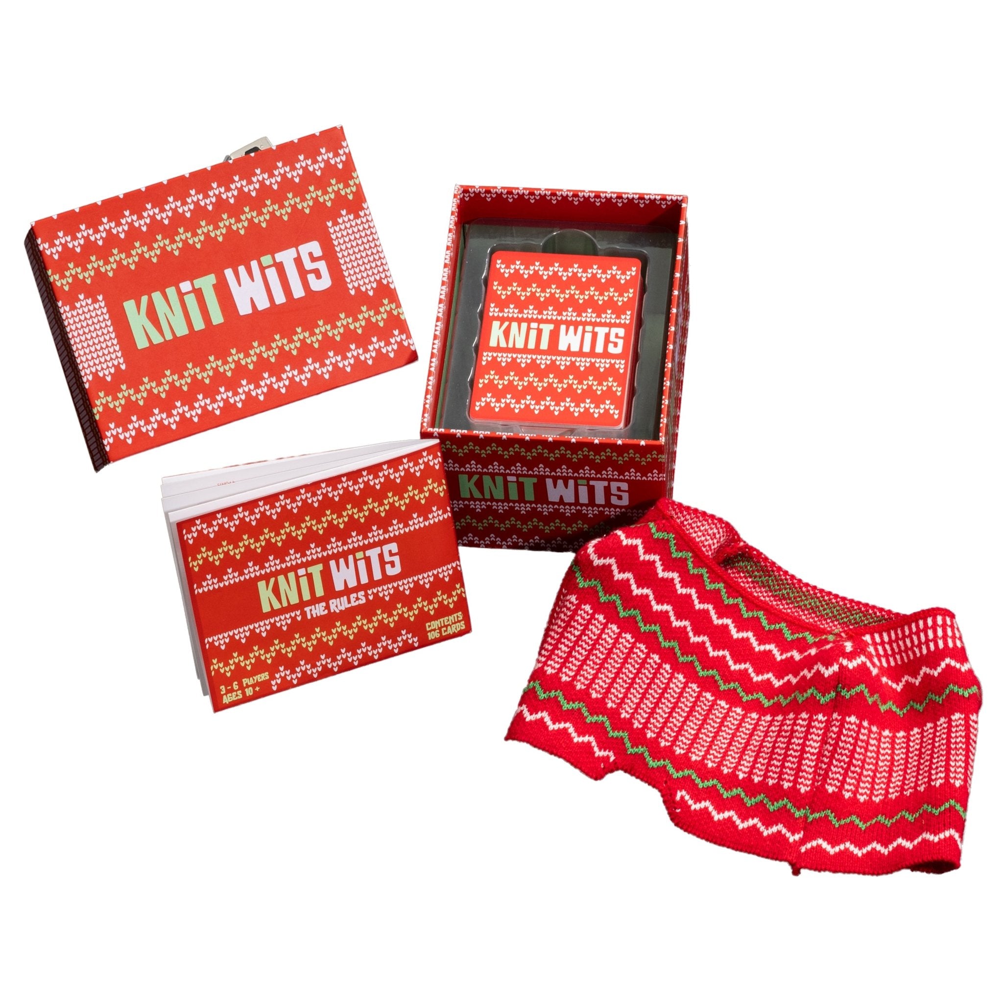 Knit Wits: The Card Game (Ultimate Christmas Party Game) - TVStoreOnline