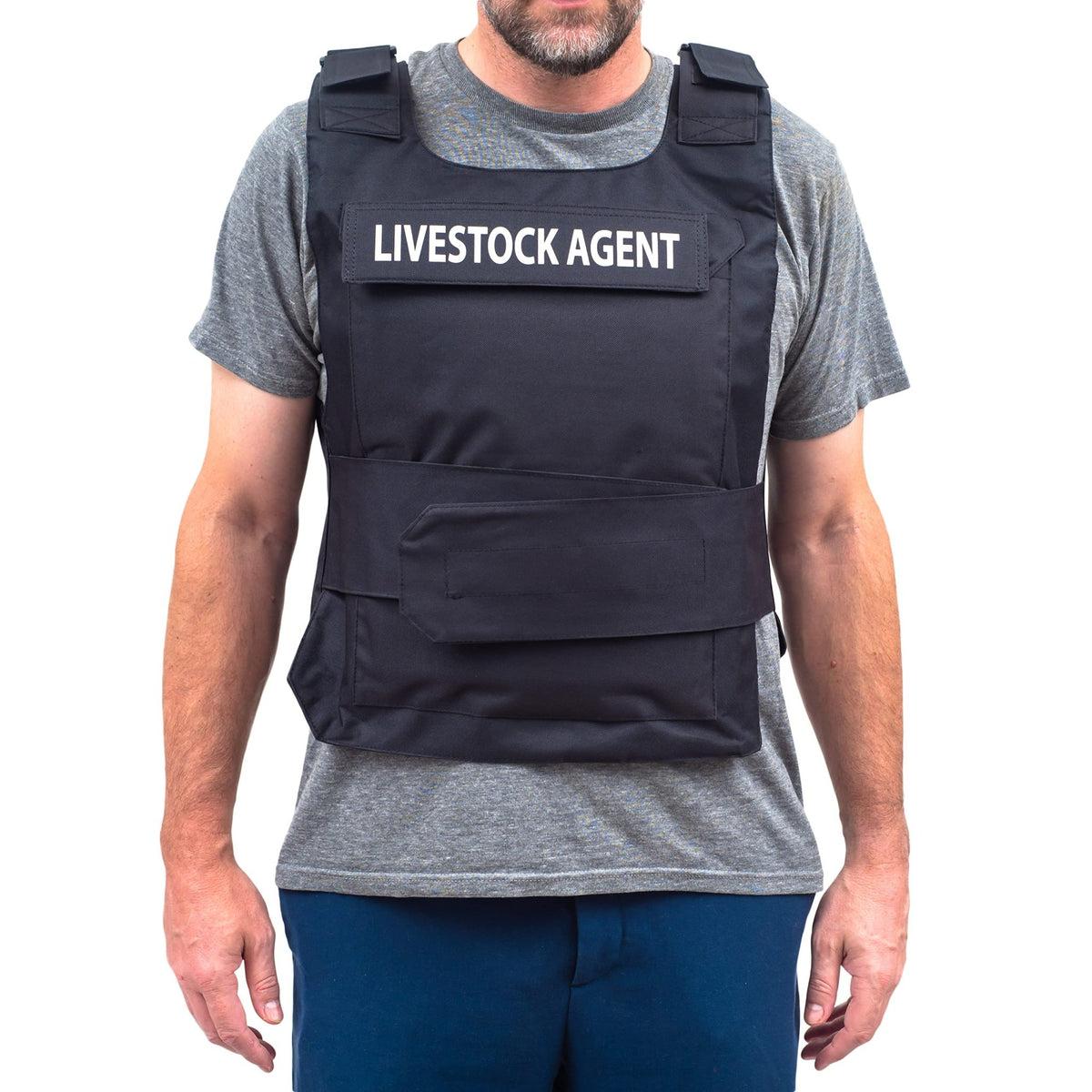 Livestock Agent Wyoming Police Vest Halloween Costume Cosplay - TVStoreOnline