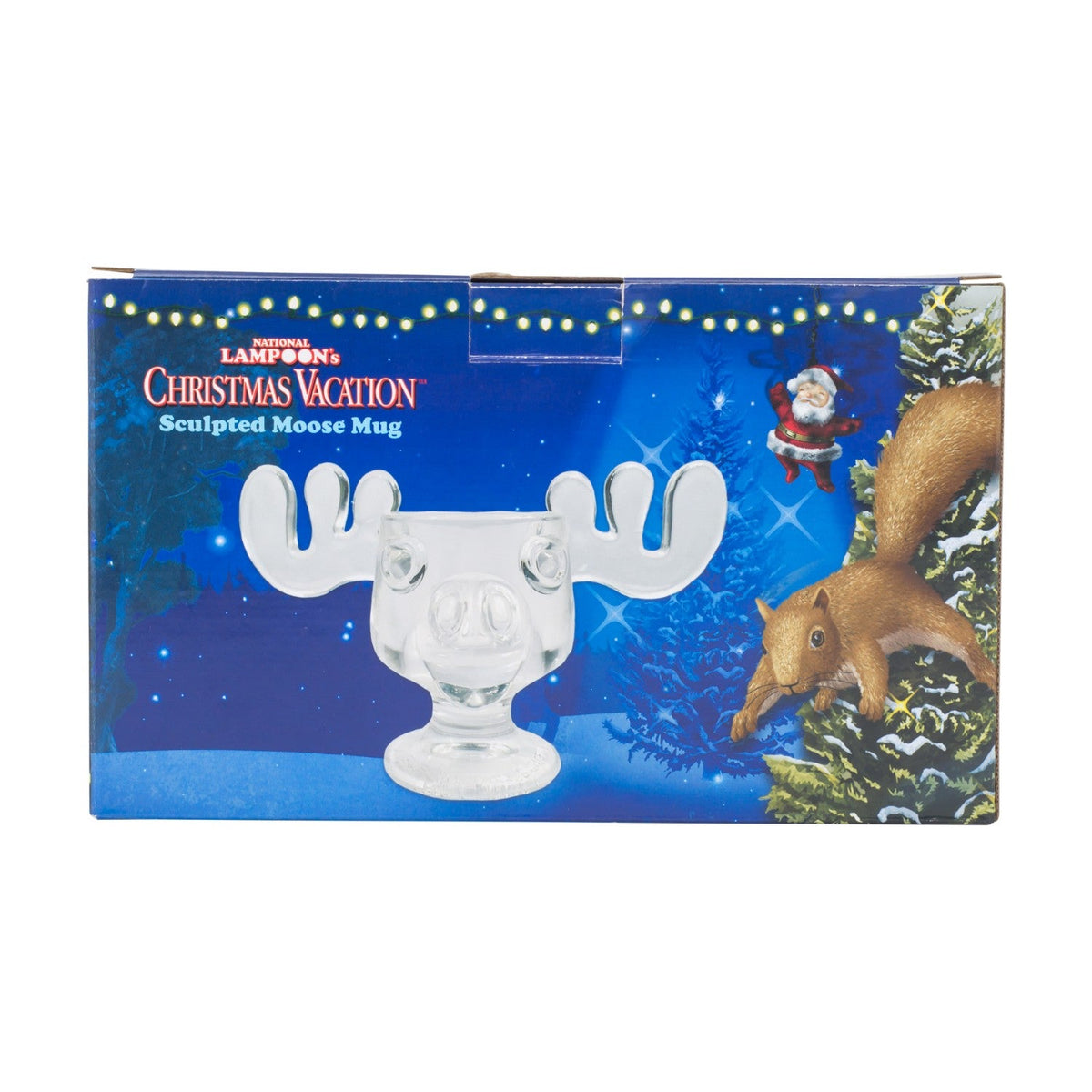 National Lampoon's Christmas Vacation Glass Moose Mug - TVStoreOnline