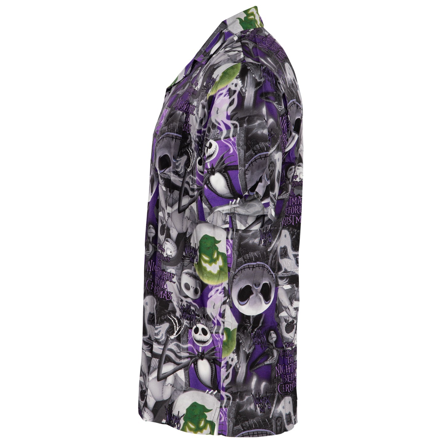 Nightmare Before Christmas Jack All Over Button Up Shirt - TVStoreOnline