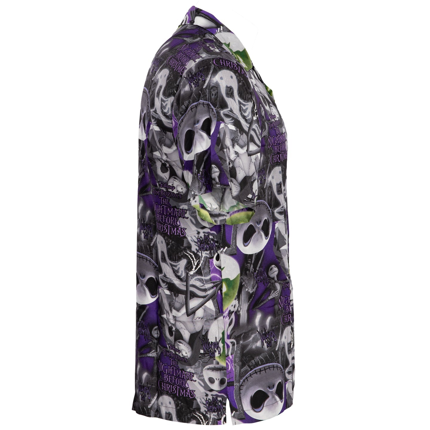 Nightmare Before Christmas Jack All Over Button Up Shirt - TVStoreOnline