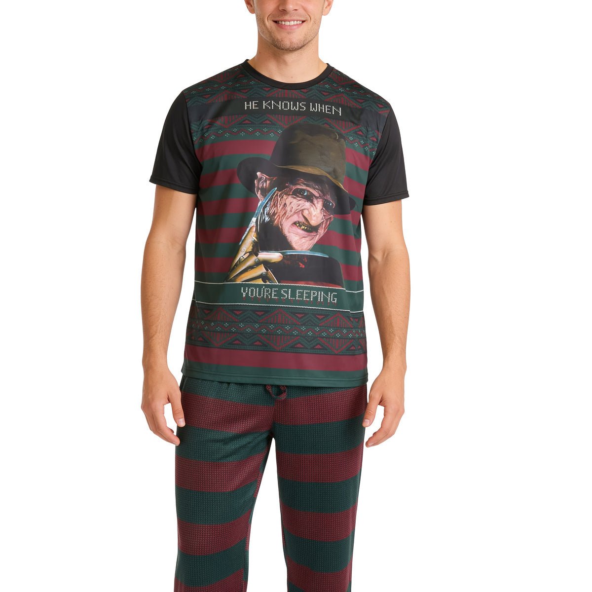 Nightmare on Elm Street Freddy PJ Set - TVStoreOnline