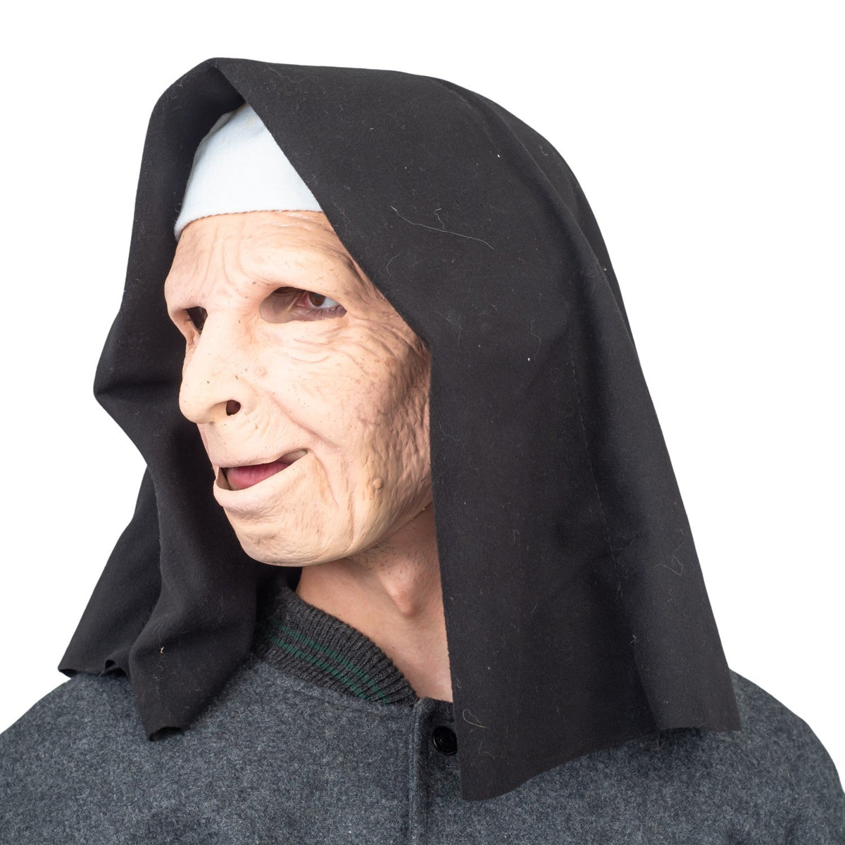 Nun on the Run Halloween Costume Mask Scary Cosplay - TVStoreOnline