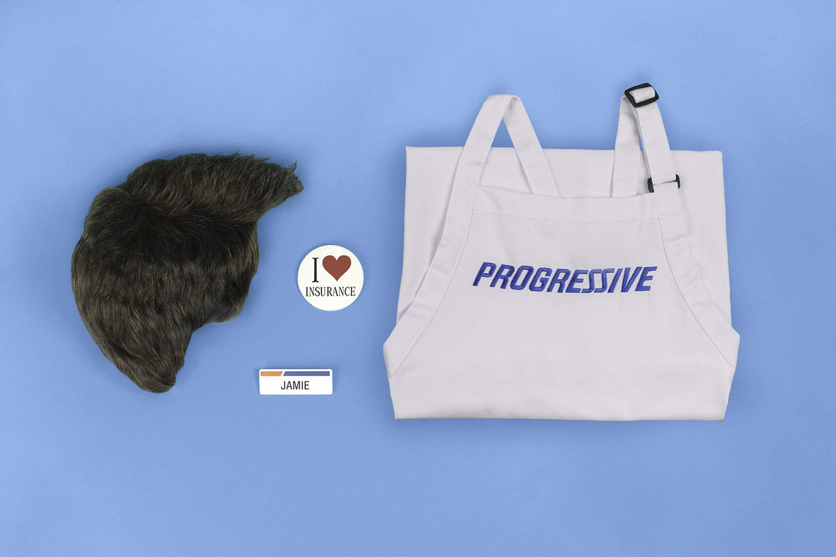 Progressive Jamie Adult Halloween Costume Kit White - TVStoreOnline
