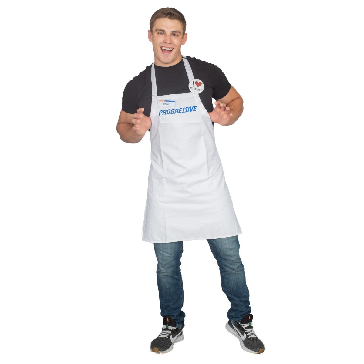 Progressive Jamie Adult Halloween Costume Kit White - TVStoreOnline