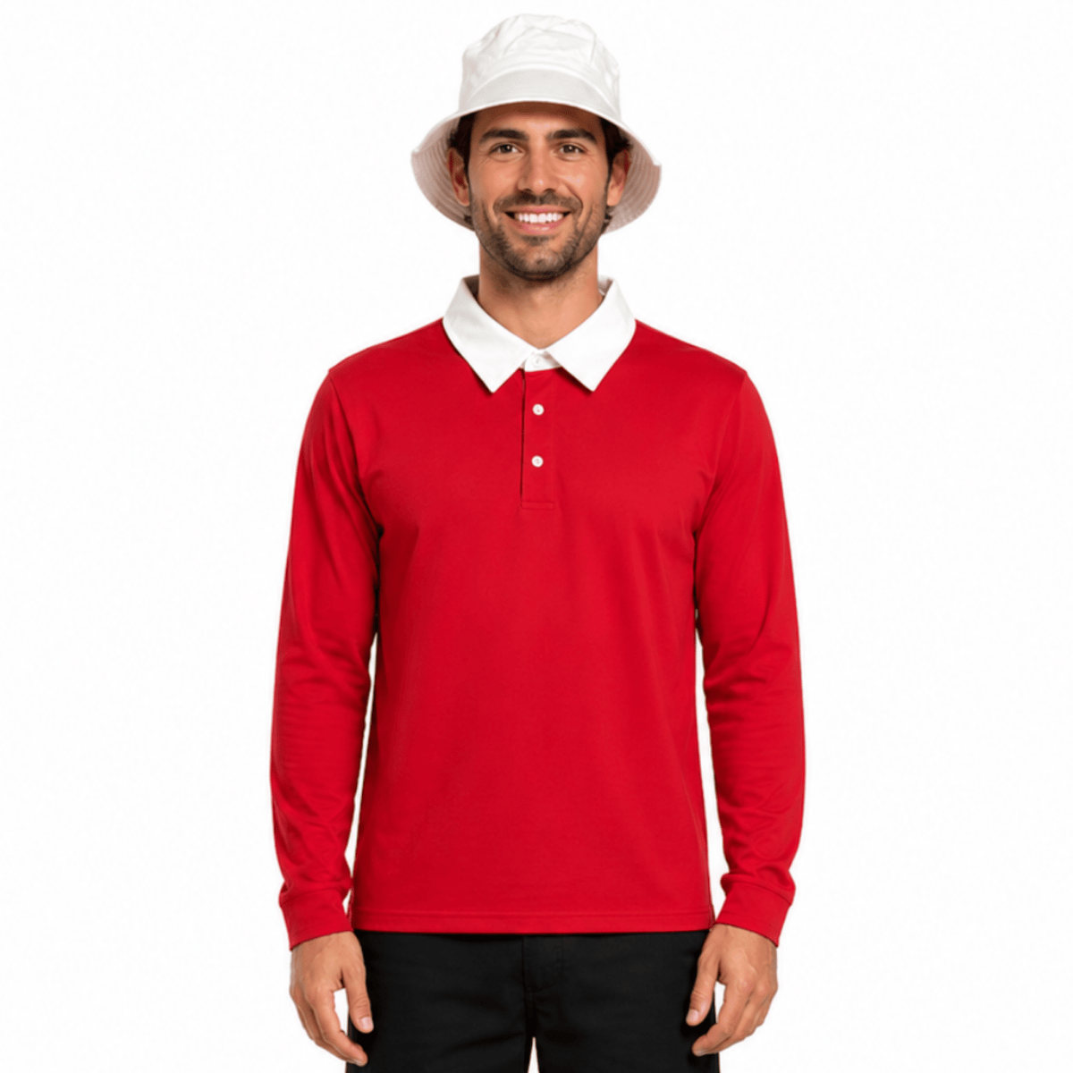 Replica Gilligan Character Adult Unisex Halloween Cosplay Costume Shirt/Hat Set - TVStoreOnline