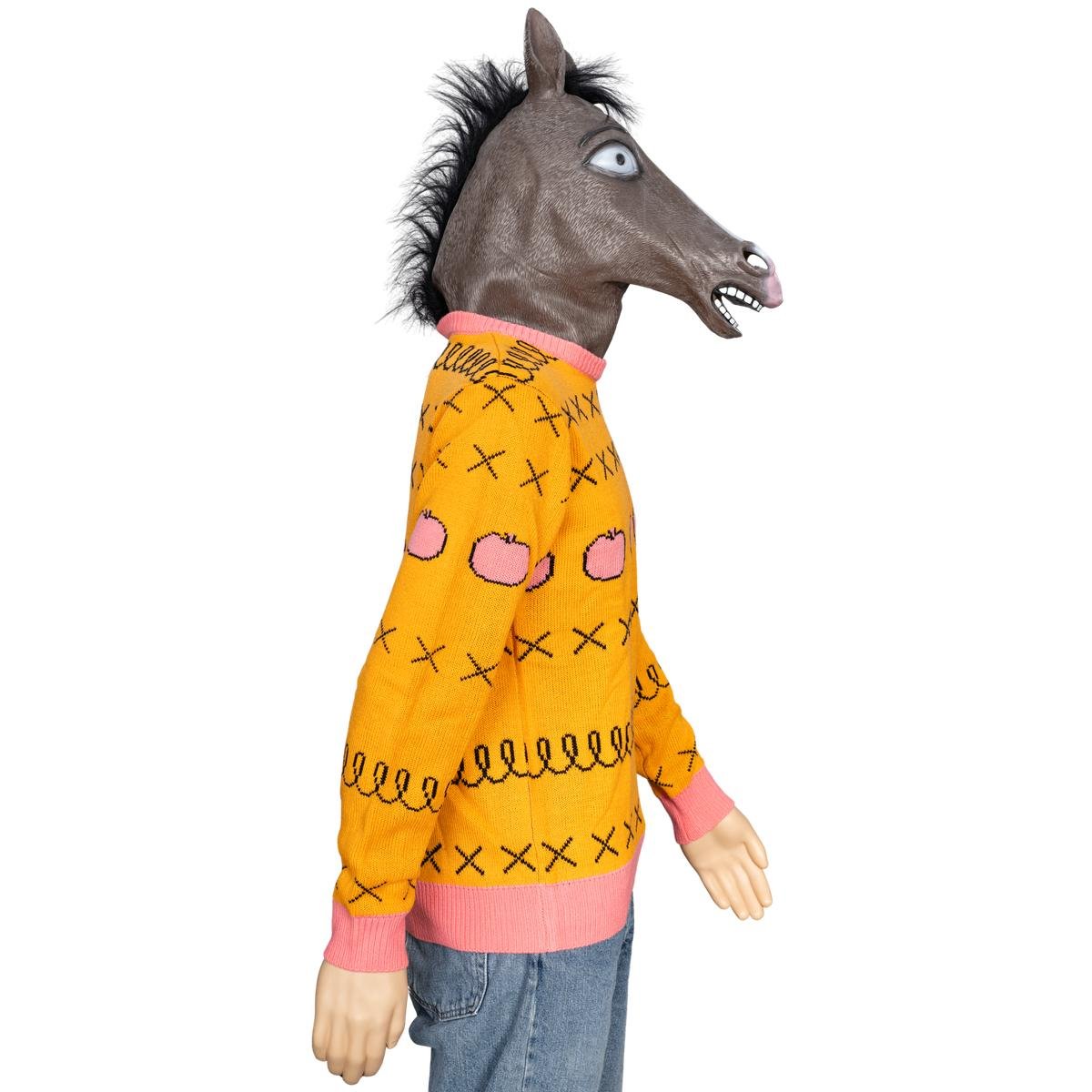 Replica Horse Man Sweater and Jack Halloween Costume Cosplay Mask - TVStoreOnline
