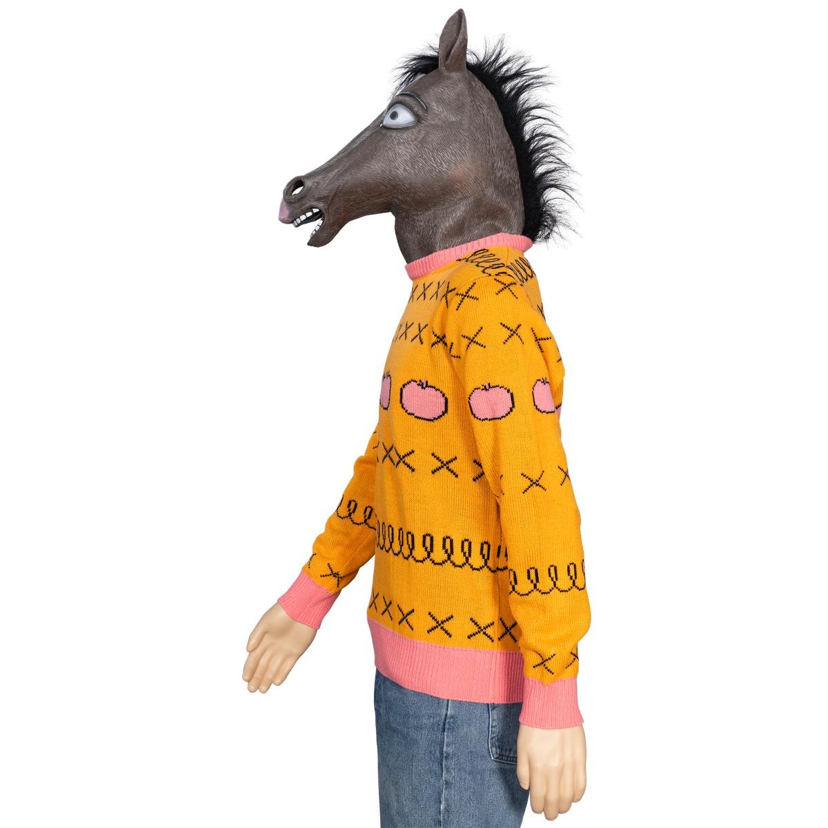 Replica Horse Man Sweater and Jack Halloween Costume Cosplay Mask - TVStoreOnline