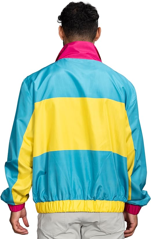 Retro Windbreaker Jacket Lightweight Design 1 - TVStoreOnline