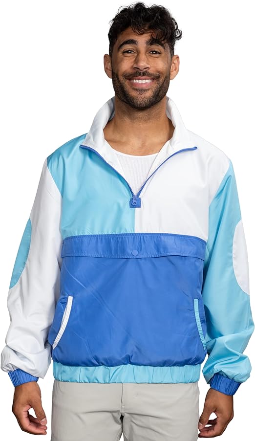 Retro Windbreaker Jacket Lightweight Design 2 - TVStoreOnline