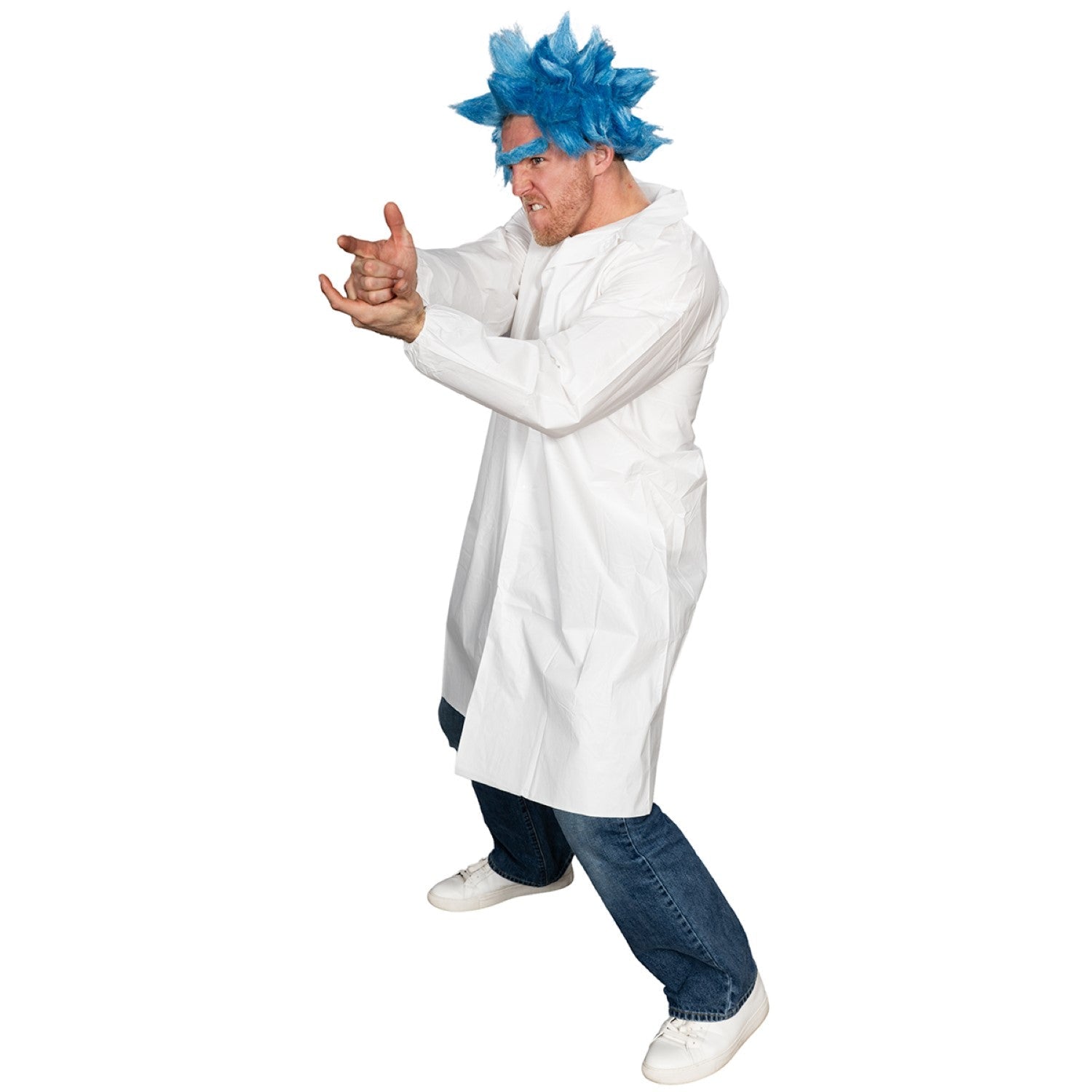Rick Sanchez Cartoon Halloween Cosplay Costume Set - TVStoreOnline