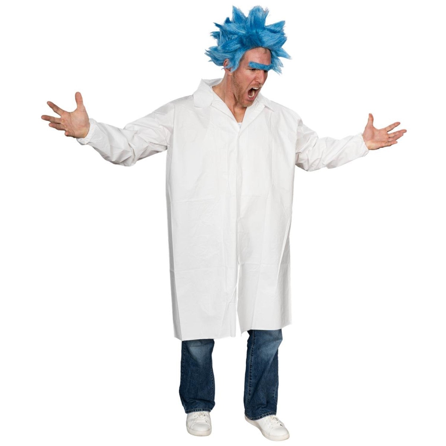 Rick Sanchez Cartoon Halloween Cosplay Costume Set - TVStoreOnline
