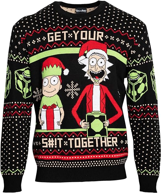 Ripple Junction Rick and Morty Sweater - TVStoreOnline