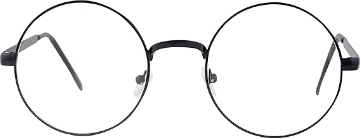 Round Circle Frame Unisex Kid Movie Wizard Halloween Costume Cosplay Glasses - TVStoreOnline
