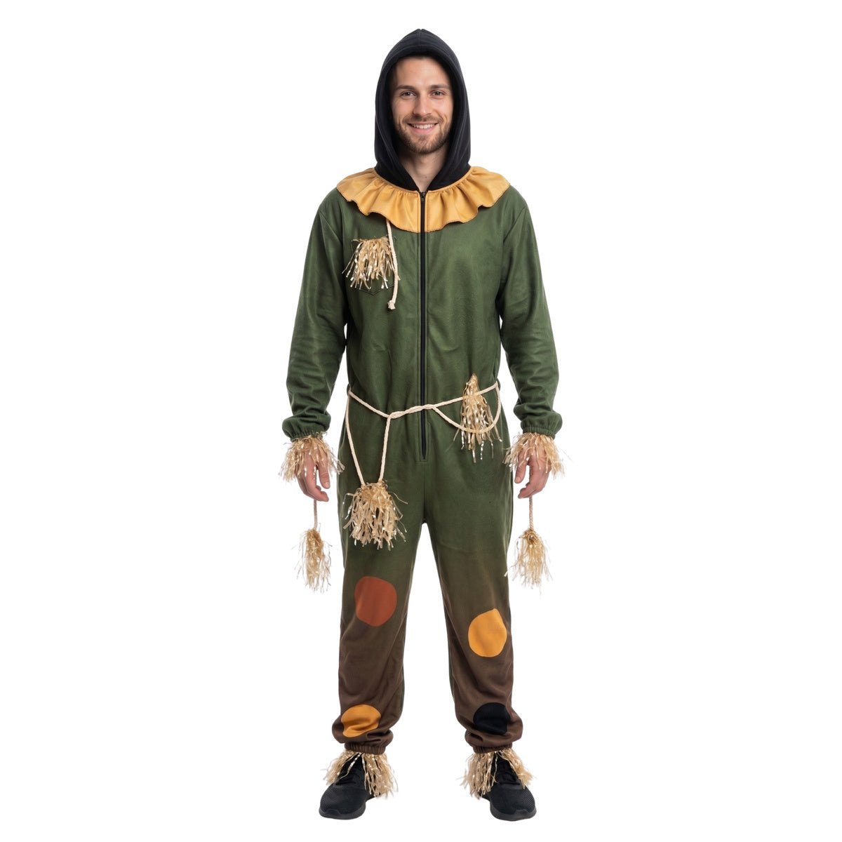 Scarecrow OZ Movie Replica Adult Halloween Cosplay Jumpsuit Costume - TVStoreOnline