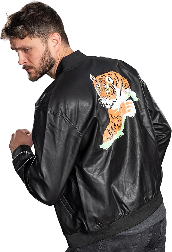 Sly Boxing Movie Part 3 Replica Tiger Halloween Costume Cosplay Jacket - TVStoreOnline