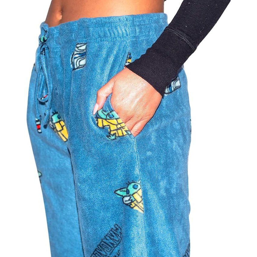 Star Wars The Mandalorian Baby Yoda Christmas Lounge Pants - TVStoreOnline
