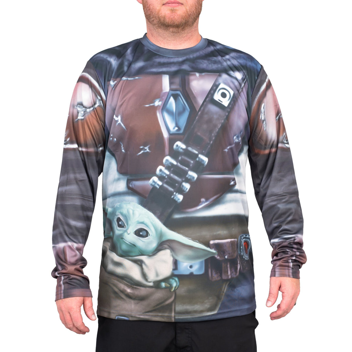 Star Wars The Mandalorian Baby Yoda Halloween Costume T-shirt - TVStoreOnline