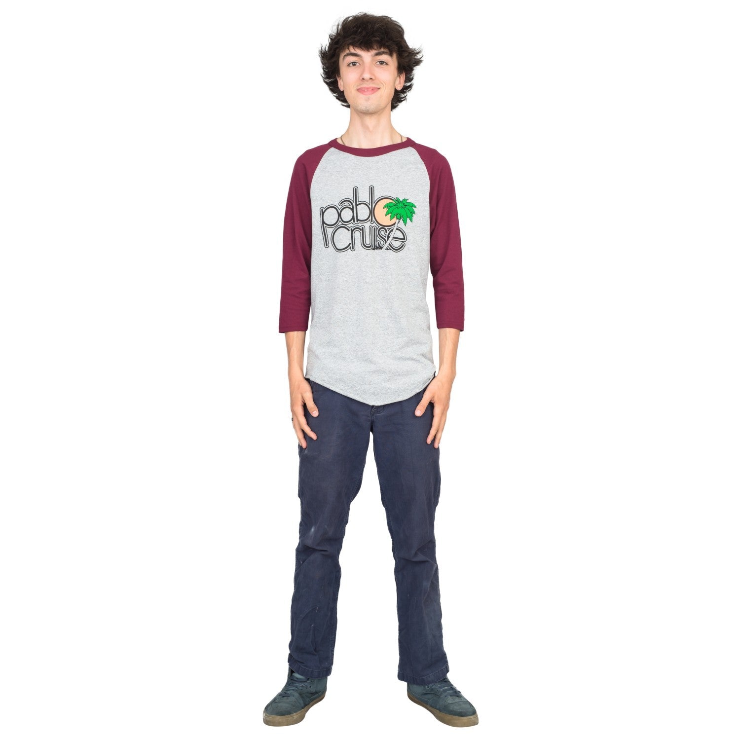 Step Bros Pablo Cruise Adult Unisex Replica Raglan Halloween Cosplay Costume T-Shirt - TVStoreOnline