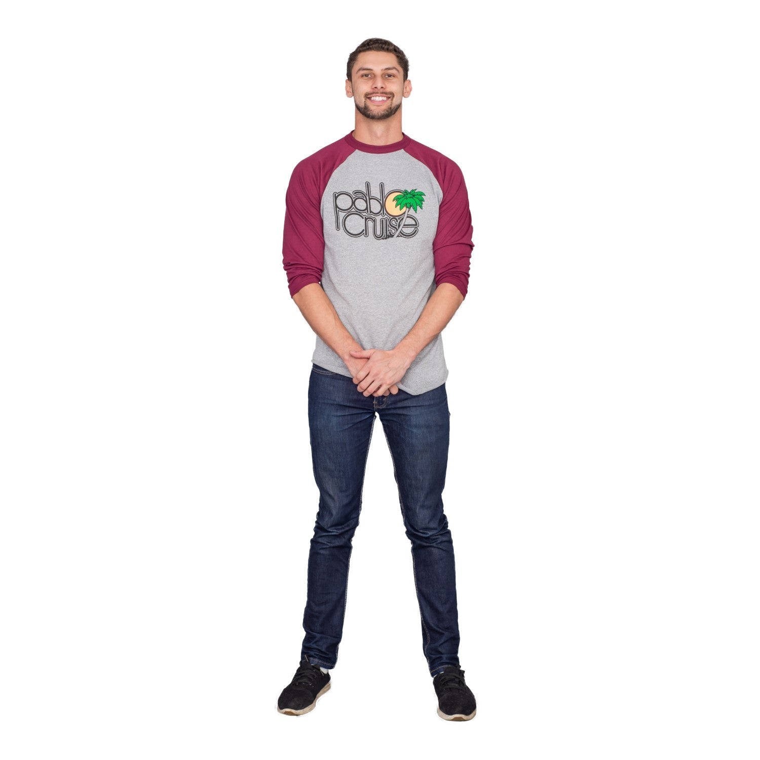 Step Bros Pablo Cruise Adult Unisex Replica Raglan Halloween Cosplay Costume T-Shirt - TVStoreOnline