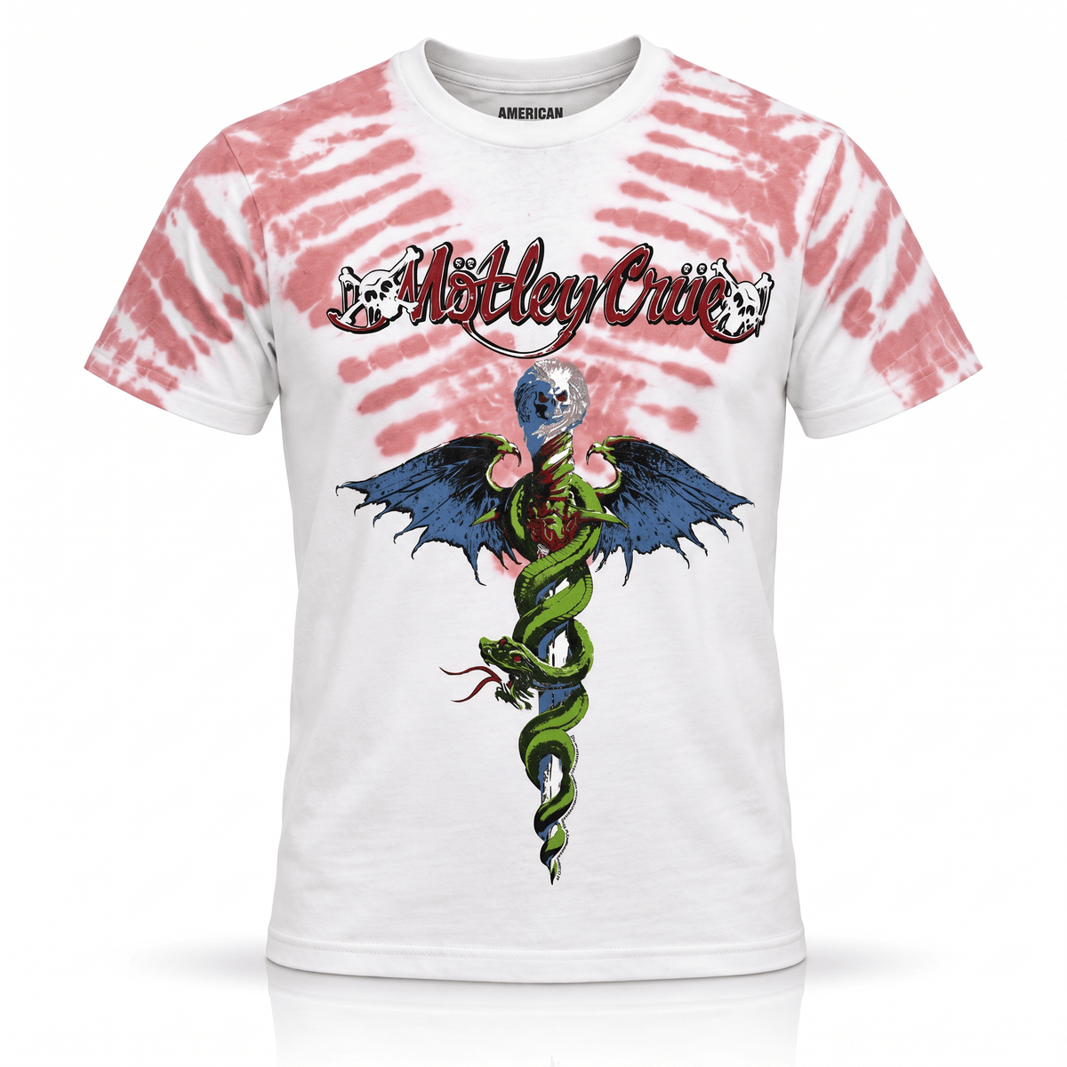 The Crew Feelgood Logo Adult Unisex Tie-Dye Rock-N-Roll T-Shirt - TVStoreOnline