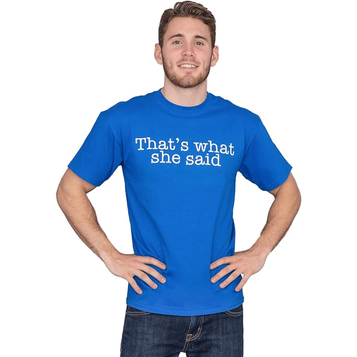 The Office That's What She Said Text T-Shirt Tee - TVStoreOnline