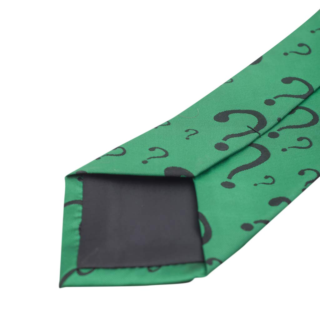 The Riddler Villain Tie Halloween Costume Accessory - TVStoreOnline