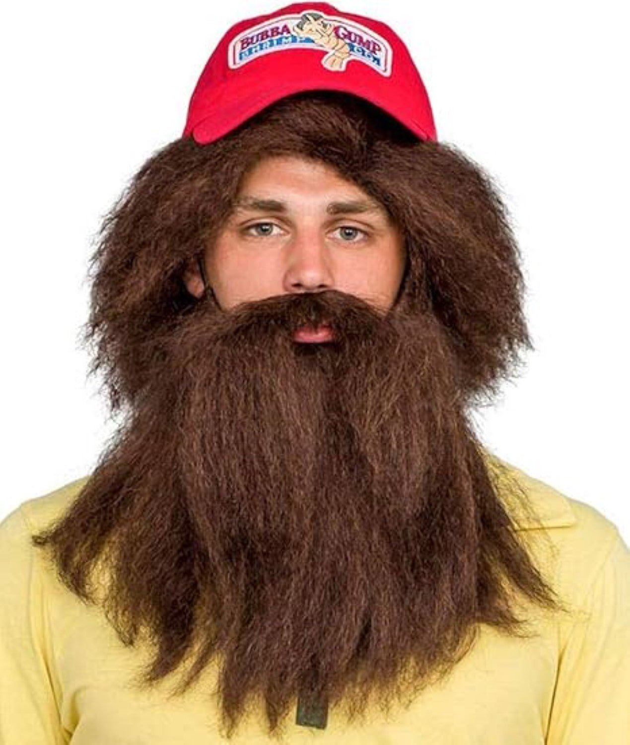The Running Man Halloween Cosplay Costume Wig Beard and Hat Set - TVStoreOnline