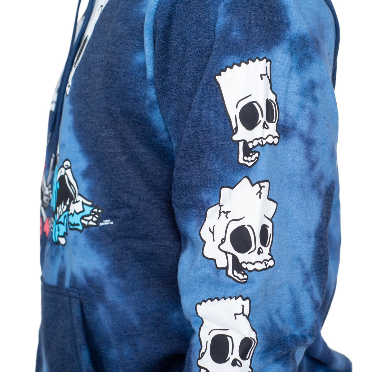 The Simpsons Bart and Lisa Skeleton Hex and the City Pull Over Hoodie - TVStoreOnline