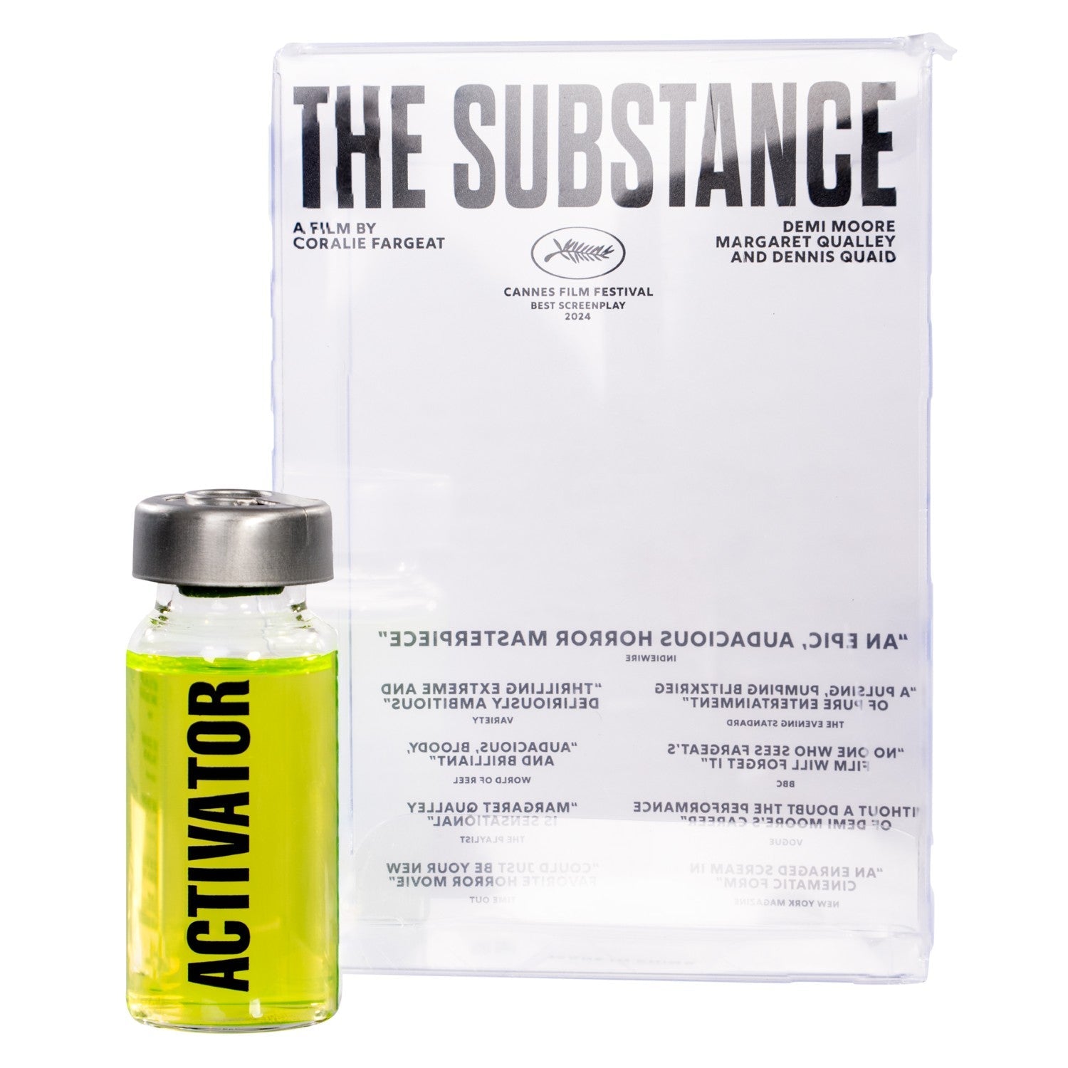 The Substance Activator Serum Vial Collectable Box Halloween Costume Movie Prop Accessory for Adult Cosplay - TVStoreOnline