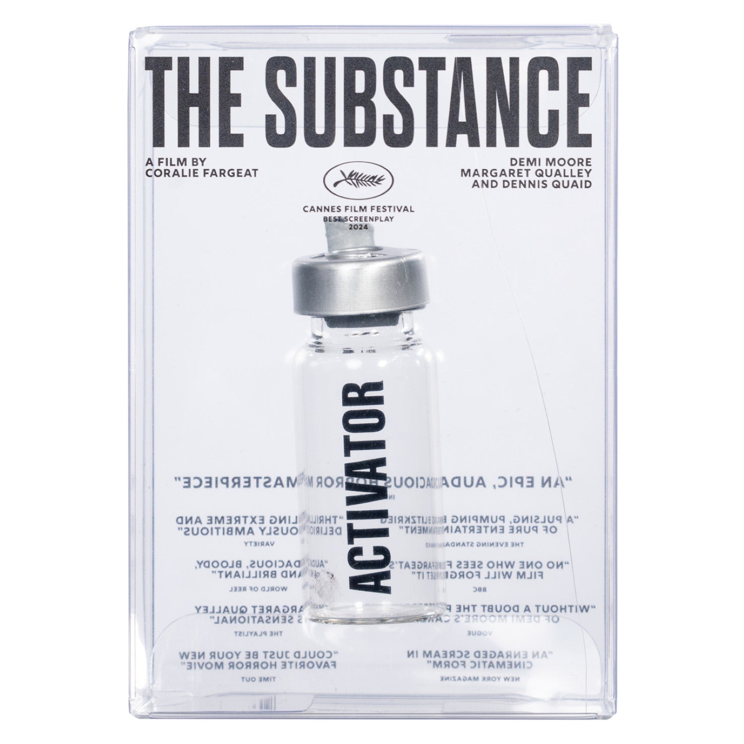 The Substance Activator Serum Vial Collectable Box Halloween Costume Movie Prop Accessory for Adult Cosplay - TVStoreOnline