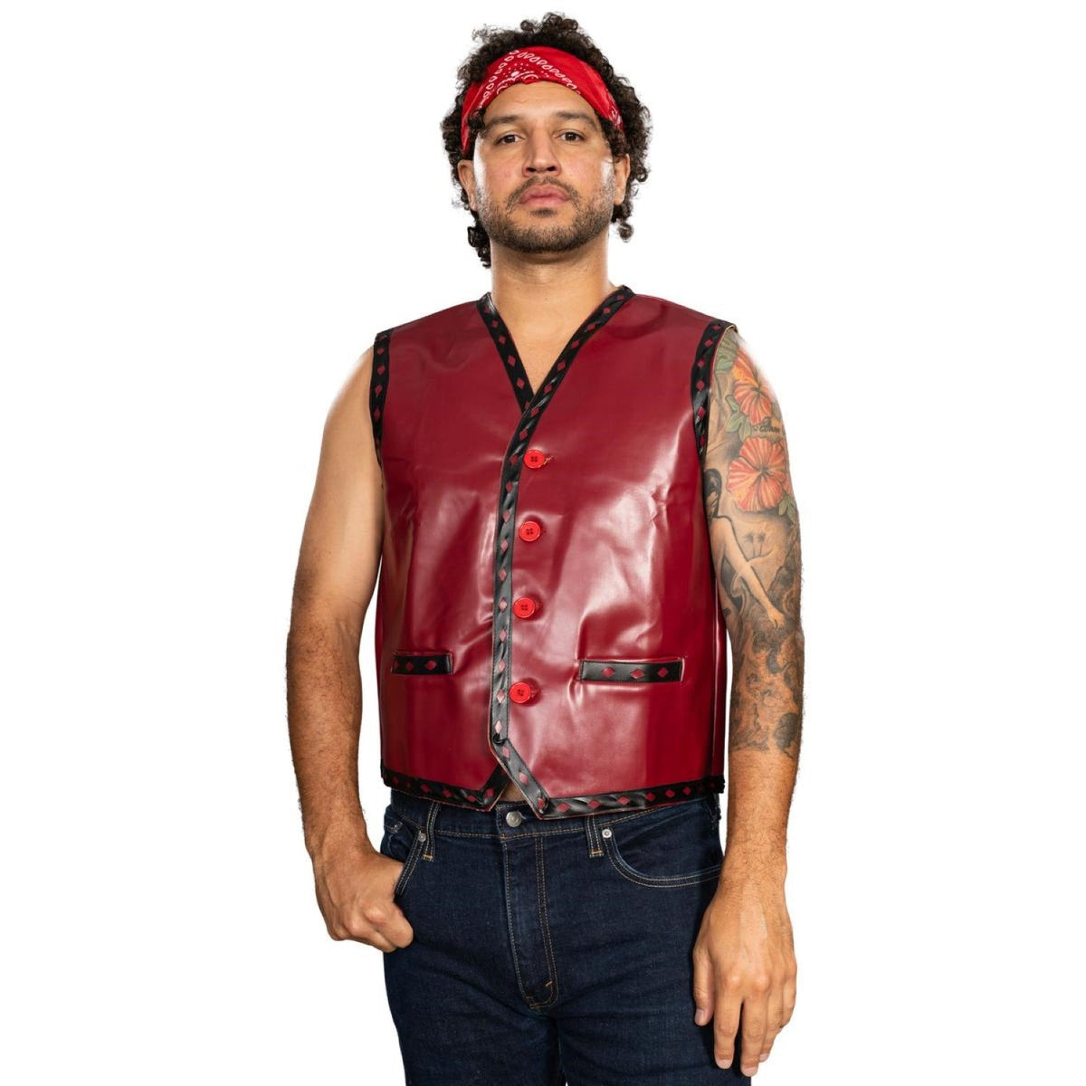 The Warriors Movie Halloween Cosplay Costume Vest and Bandana Set - TVStoreOnline