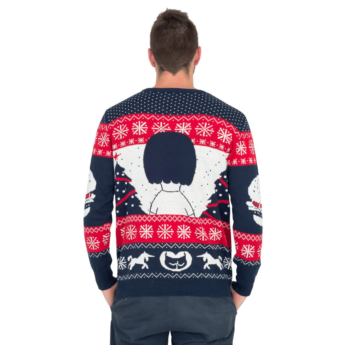 Tina All I Want for Xmas...Bob's Burgers Funny Christmas Sweater - TVStoreOnline