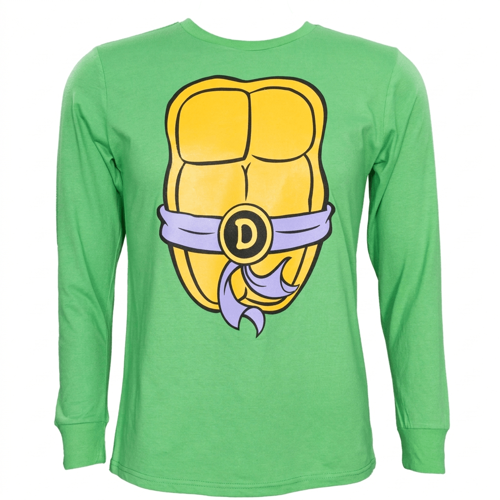 TMNT Donatello Halloween Cosplay Costume Youth Long Sleeve T-Shirt - TVStoreOnline