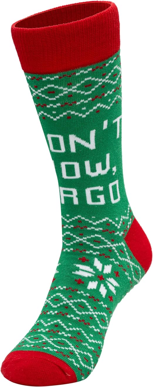 Todd and Margo Christmas Vacation Movie Funny Quote Adult Socks - TVStoreOnline