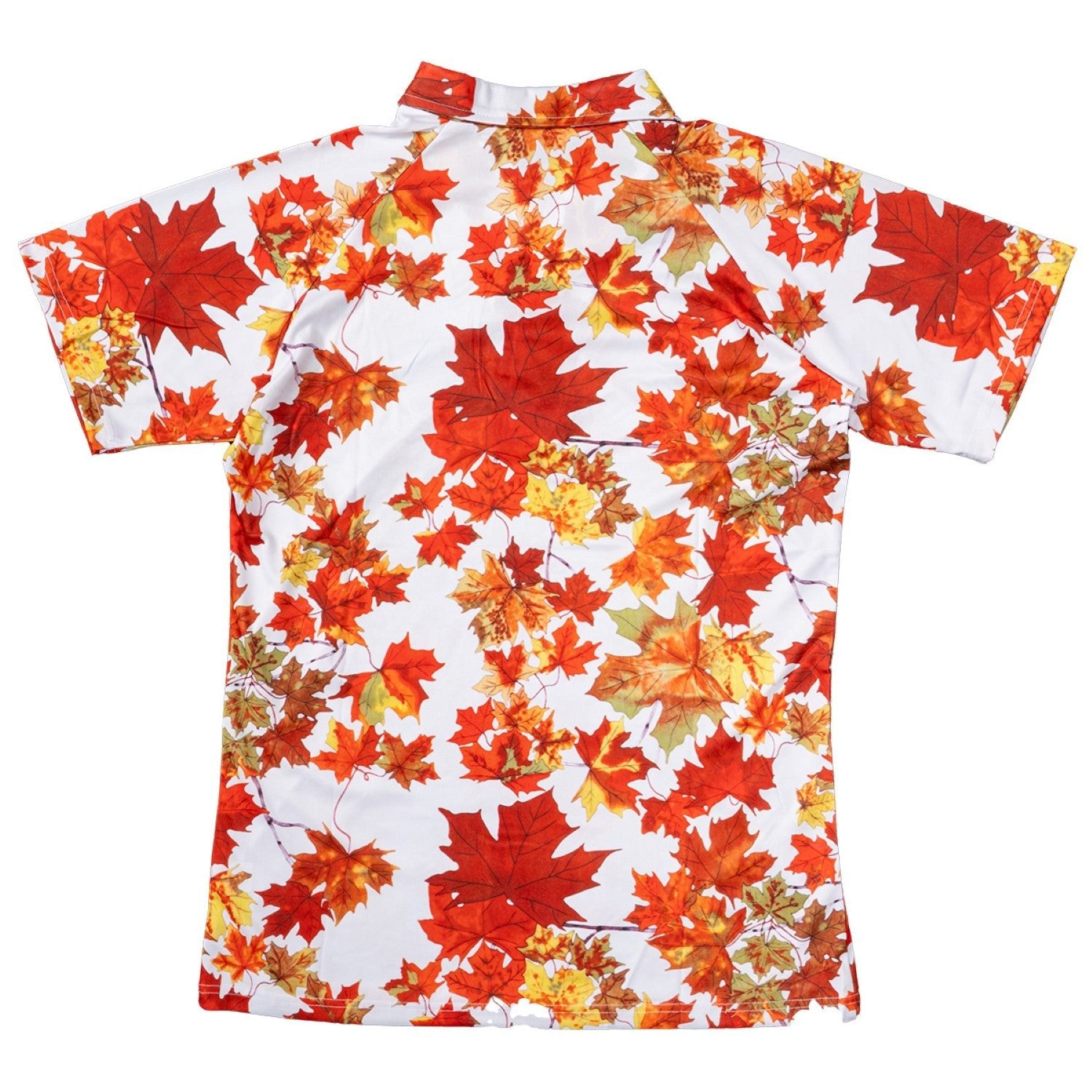 Tyler Durden Maple Leaf Button Up Shirt Adult Halloween Costume Cosplay Shirt - TVStoreOnline
