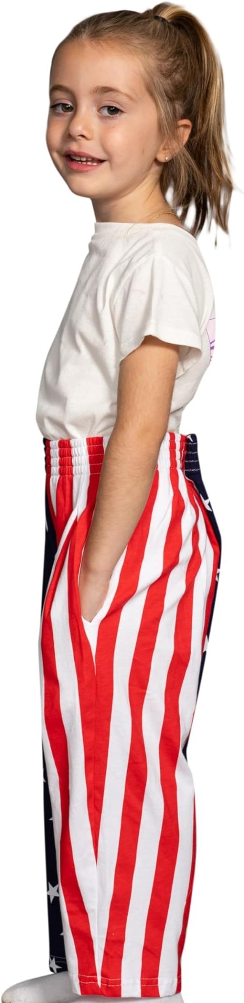 USA Flag Kids Pants Patriotic Stars Lounge Pajama Pants - TVStoreOnline