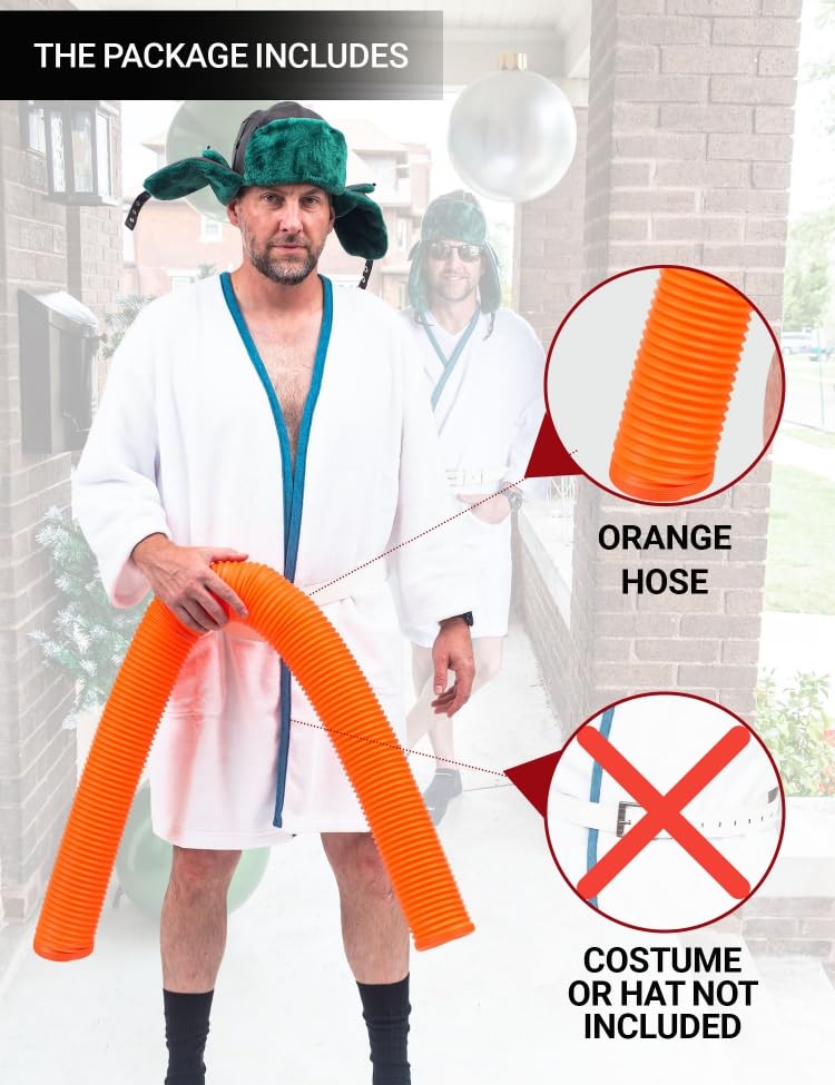 Vacation Movie Cousin Eddie Halloween Costume Accessory Orange Hose - TVStoreOnline