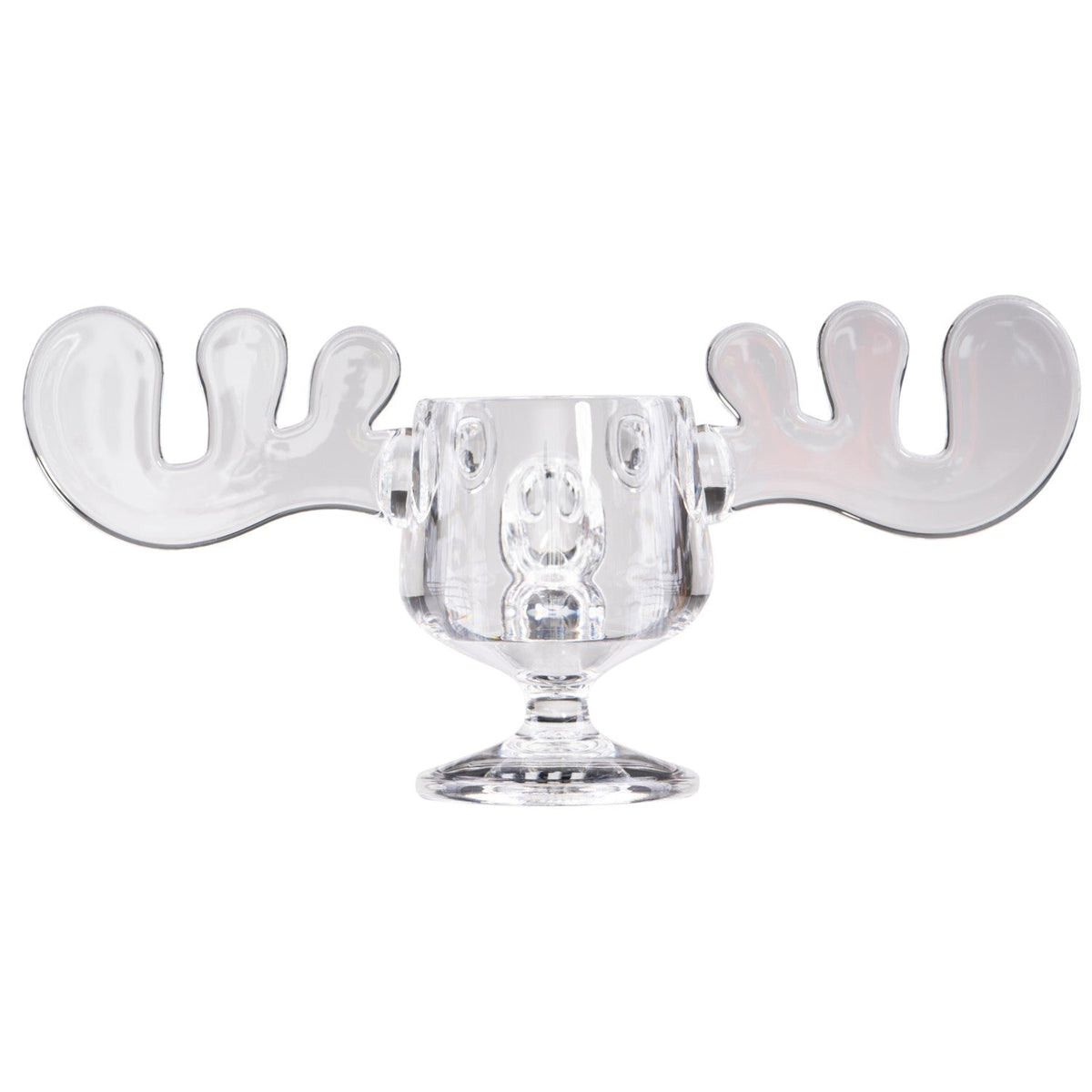 Vacation Movie Moose Mug Acrylic Christmas Clear Eggnog Mug - TVStoreOnline