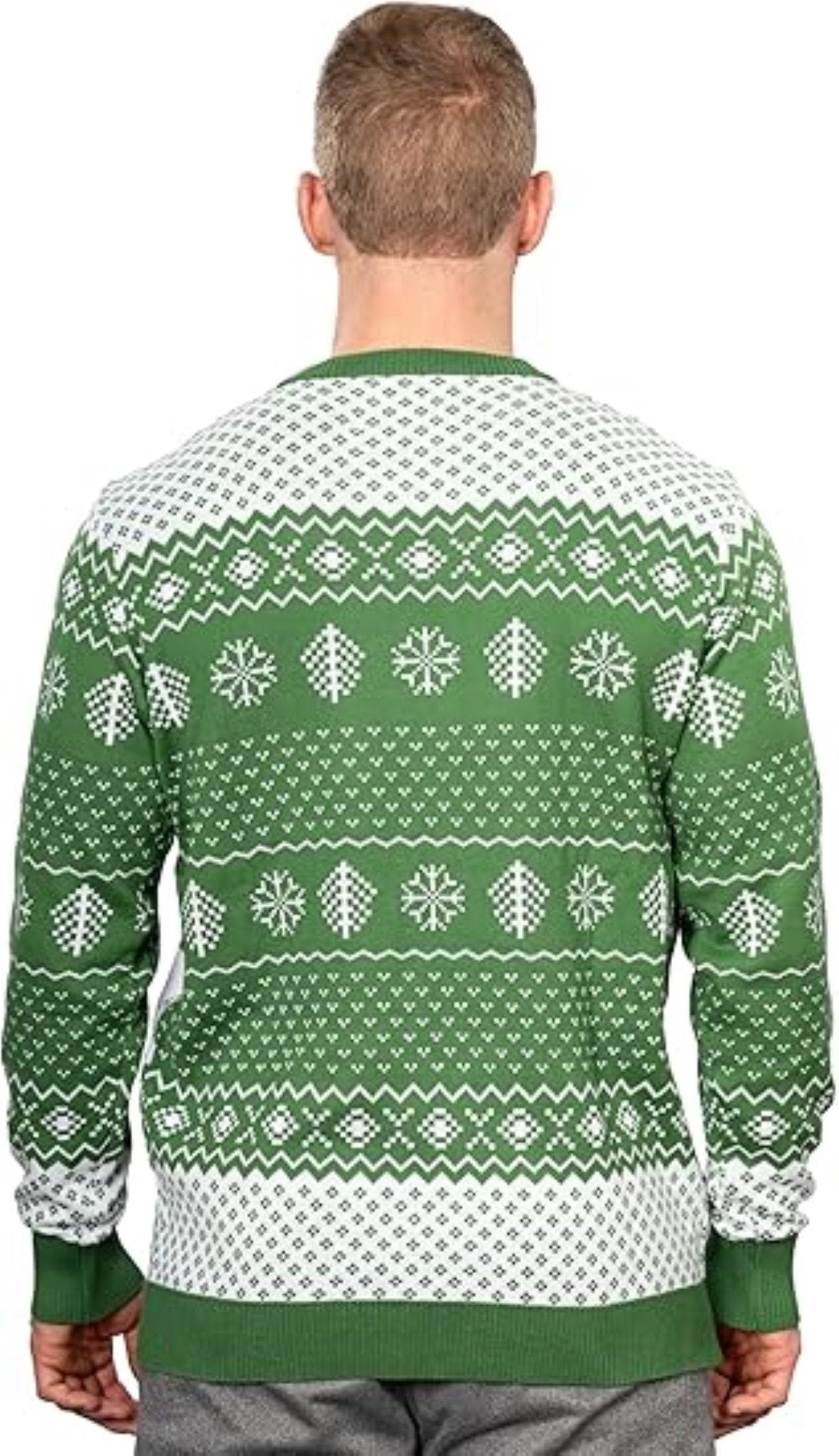 Ya Filthy Animal Quote Adult Unisex Ugly Christmas Sweater (Green) - TVStoreOnline