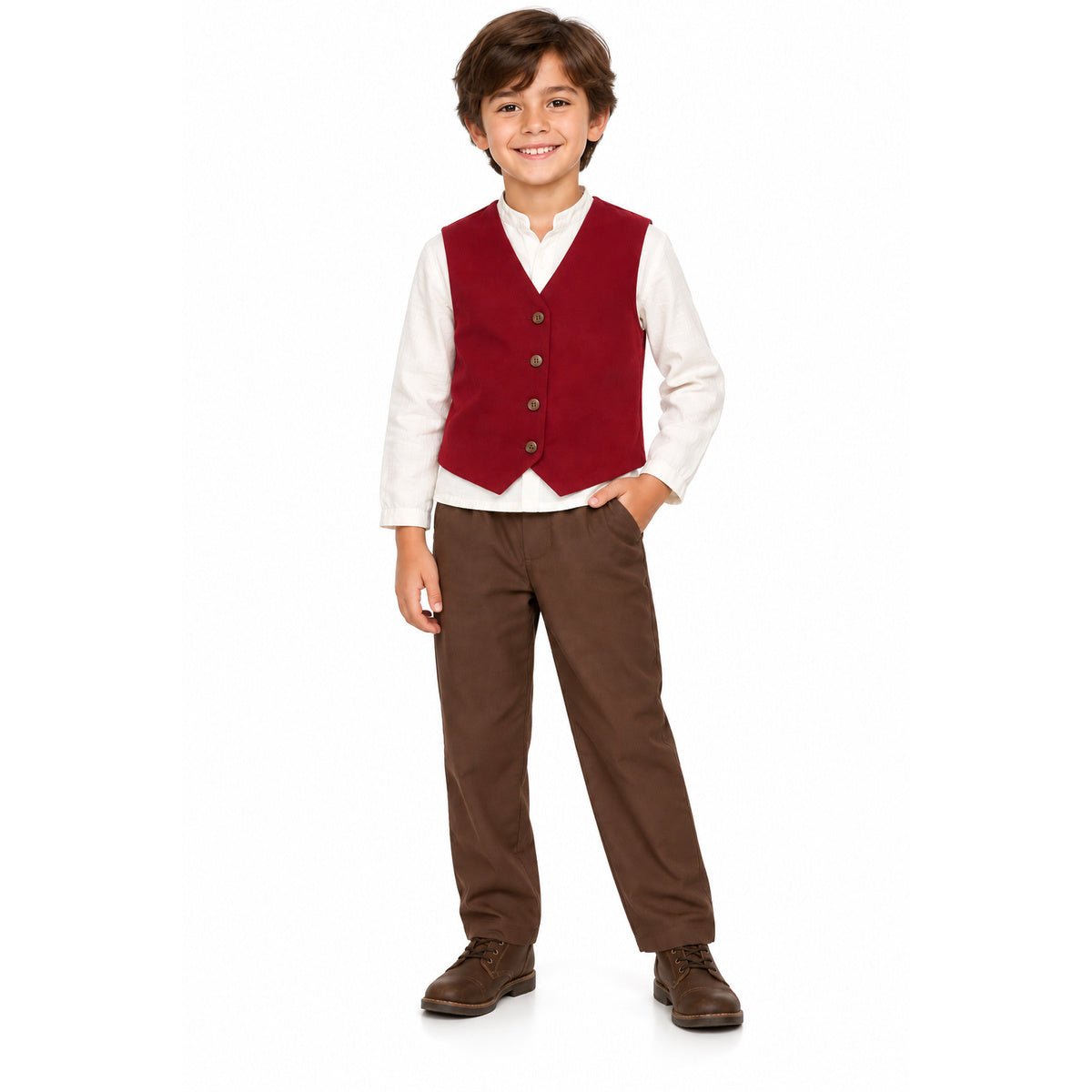 Youth Kids Wedding Bearer Halloween Costume Complete 5-Piece Set - TVStoreOnline