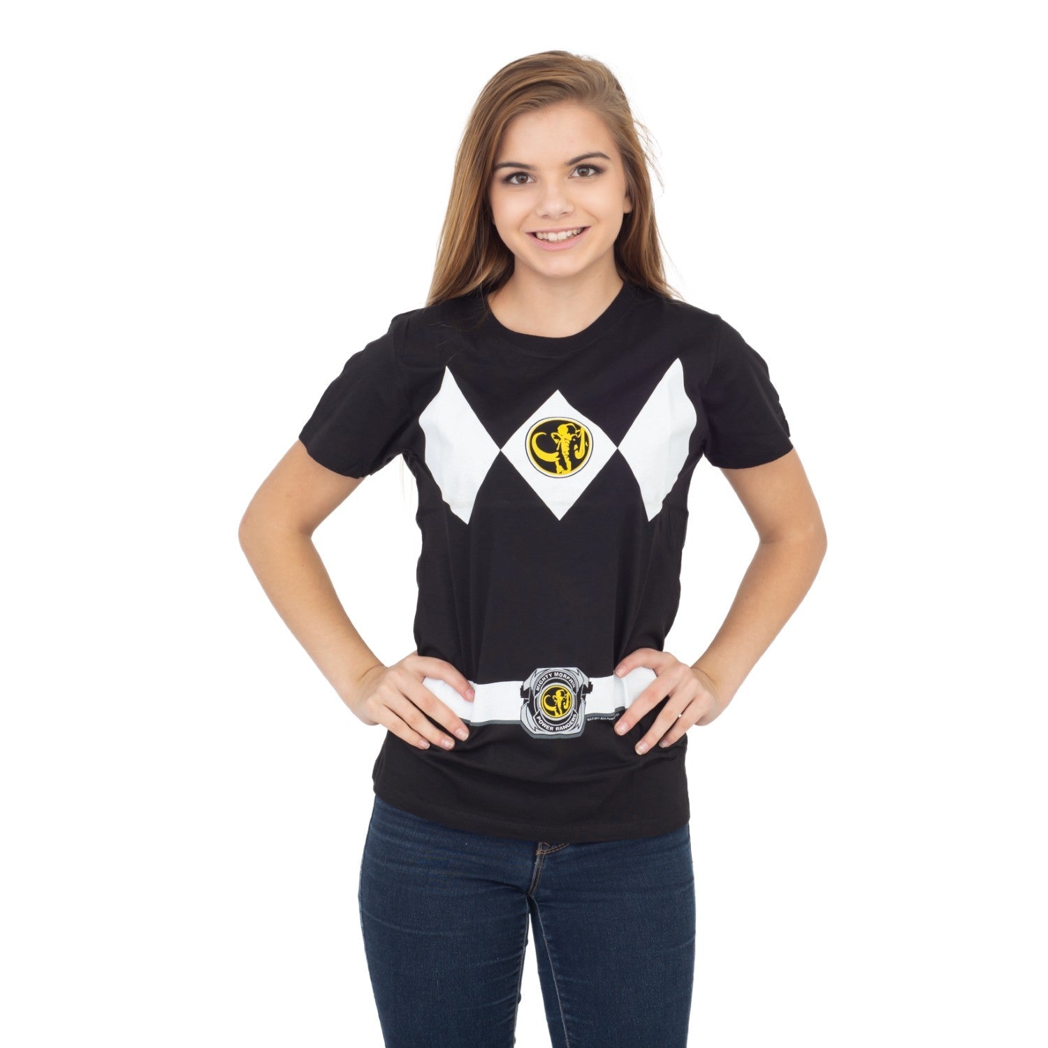 Youth Unisex Power Rangers Halloween Cosplay Costume T-Shirt - TVStoreOnline